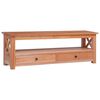 vidaXL Meuble TV 120x30x40 cm Bois d'acajou massif