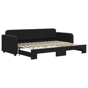 vidaXL Lit de jour avec gigogne sans matelas 80x200 cm