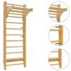 vidaXL Barre murale 80 x 55 x 220 cm Bois