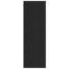 vidaXL Meuble TV mural 2 pcs Chêne noir 30,5 x 30 x 90 cm