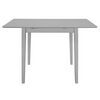 vidaXL Mobilier de salle &agrave; manger 5 pcs MDF Gris