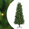 vidaXL Sapin de No&euml;l avec 300 LED avec support Vert 240 cm PE