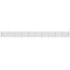 vidaXL Cl&ocirc;ture en treillis m&eacute;tallique et ancrage anthracite 1,8x25 m