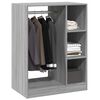 vidaXL Garde-robe sonoma gris 77x48x102 cm bois d'ing&eacute;nierie