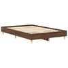 vidaXL Cadre de lit sans matelas chêne marron 120x190 cm