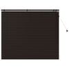 vidaXL Store V&eacute;nitien Marron fonc&eacute; 150 x 130 cm 35 mm