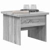 vidaXL Table basse Gris Sonoma 55 x 54,5 x 45 cm Bois d'ingénierie
