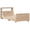 vidaXL Cadre de lit sans matelas 90x200 cm bois de pin massif