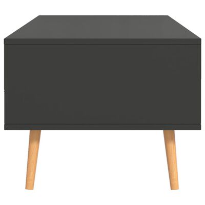 vidaXL Table basse Gris 100x49,5x43 cm Aggloméré