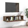 vidaXL Ensemble de meubles TV 2 pcs Ch&ecirc;ne marron Bois d'ing&eacute;nierie