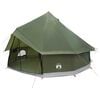 vidaXL Tente Tipi 6 personne Vert olive Polyester et Acier