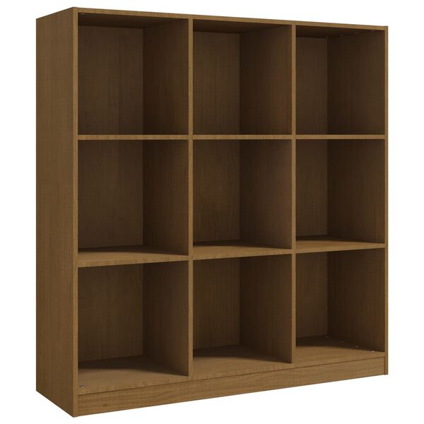 vidaXL Biblioth&egrave;que/S&eacute;parateur de pi&egrave;ce Marron miel 104x33,5x110cm Pin