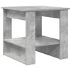 vidaXL Table basse Gris b&eacute;ton 51 x 50 x 50 cm Bois d'ing&eacute;nierie