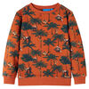 vidaXL Sweatshirt pour enfants rouille clair 140