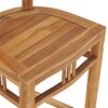 vidaXL Ensemble de bar de jardin 3 pcs Bois de teck solide