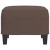 vidaXL Repose-pied Marron 60x50x41 cm Similicuir