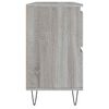 vidaXL Armoire salle de bain sonoma gris 80x33x60 cm bois d'ingénierie