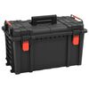 vidaXL Valise de vol portable noir 57x35x32,5 cm PP