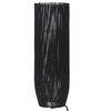 vidaXL Lampadaire sur pied Osier Noir 84 cm E27