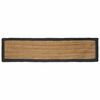vidaXL Tapis de surface Gris fonc&eacute; 60 x 300 cm Jute