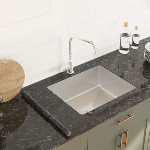 vidaXL Autocollants auto-adh&eacute;sifs pour meuble noir marbr&eacute; 90x500cm PVC