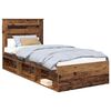 vidaXL Cadre de lit Bois ancien 90 x 200 cm Bois de pin massif