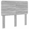 vidaXL Cadre de lit Gris Sonoma 135 x 190 cm Bois de pin massif