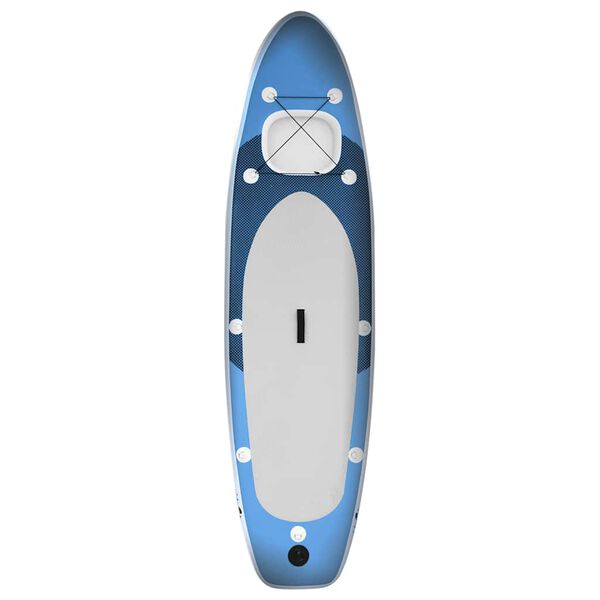 vidaXL Ensemble de planche SUP gonflable Bleu 360x81x10 cm
