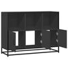 vidaXL Buffet noir 100x35x76 cm bois d’ingénierie