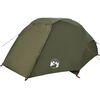 vidaXL Tente de p&ecirc;che 5 personnes vert olive imperm&eacute;able