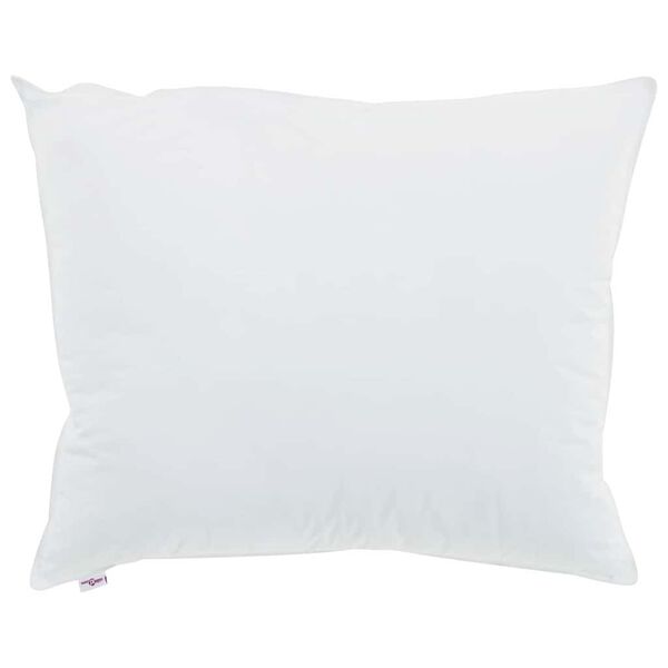 vidaXL Oreiller avec oreiller Blanc 60 x 70 cm Coton