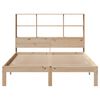 vidaXL Lit biblioth&egrave;que sans matelas 120x190 cm bois de pin massif