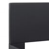 vidaXL Cadre de lit avec LED sans matelas noir 120x200 cm
