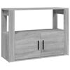 vidaXL Buffet Sonoma gris 80x30x60 cm Bois d'ing&eacute;nierie