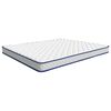 vidaXL Matelas Blanc 200 x 180 x 17 cm Mousse PU