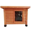 @Pet Maison d'ext&eacute;rieur pour chats 57x45x43 cm Bois Marron