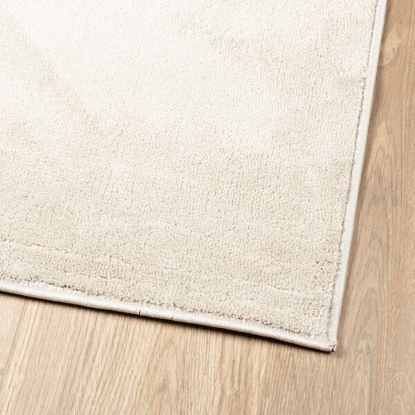 vidaXL Tapis OVIEDO &agrave; poils courts beige 160x230 cm