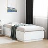 vidaXL Cadre de lit sans matelas blanc 90x200 cm