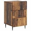 vidaXL Cabinet de chevet Bois ancien 43 x 41 x 68 cm Bois d'ing&eacute;nierie