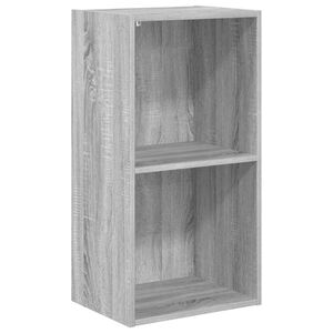 vidaXL Biblioth&egrave;que sonoma gris 40x30x77 cm bois d'ing&eacute;nierie