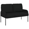 vidaXL Ensembles de canap&eacute;s 3 pcs Noir 115 x 56 x 80 cm Contreplaqu&eacute;