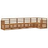 vidaXL Ensemble de canap&eacute;s d'ext&eacute;rieur 6 pc Naturel Polyester