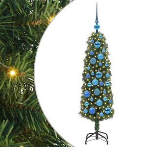 vidaXL Sapin de No&euml;l artificiel Vert 120 cm PVC et acier et plastique