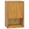 vidaXL Armoire murale de salle de bain 45x30x70 cm Teck solide