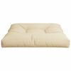 vidaXL Coussin de canap&eacute; palette beige 70x70x12 cm