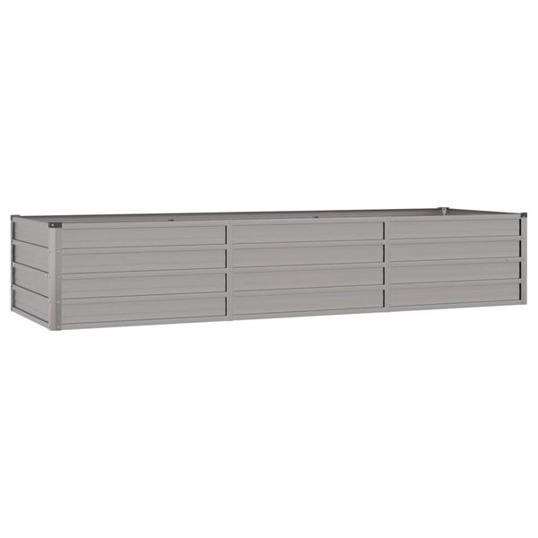 vidaXL Lit surélevé de jardin rouillé 240x80x45 cm acier corten