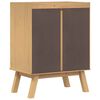 vidaXL Meuble de base Olden Marron 60 x 40 x 80 cm Bois de pin massif