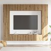 vidaXL Ensemble de meuble TV mural 8 pcs ch&ecirc;ne artisanal