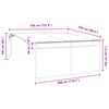 vidaXL Auvent R&eacute;tractable Cr&egrave;me 350 x 250 cm Polyester et Aluminium