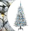 vidaXL Sapin de No&euml;l Artificiel &agrave; Branches Articul&eacute;es Blanc 150 cm